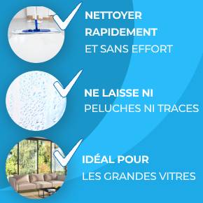 mop 33 cm pour vitres