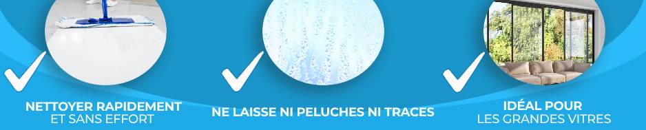 Mop 33 cm pour vitres