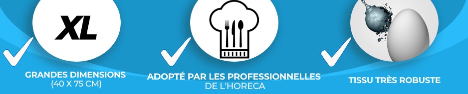 Torchon en microfibre métallique