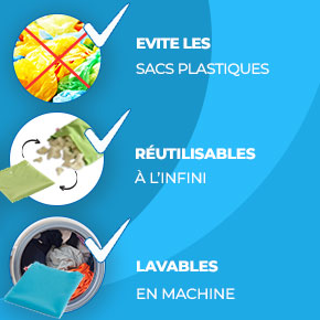 sac de congélation lavable