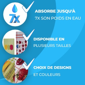 Avantages du tapis de cuisine en microfibres de Aqua Clean Concept