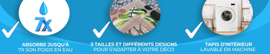 Avantages des tapis en microfibres pour intérieur de chez Aqua Clean Concept
