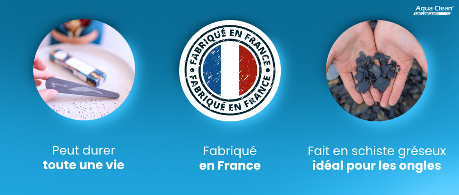 Votre lime à ongle en schiste gréseux peut durer éternellement si vous en prenez suffisamment soin.