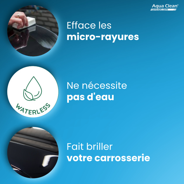 Le produit nettoyant pour carrosserie Bionetal fait briller votre carrosserie et efface les micro-rayures!
