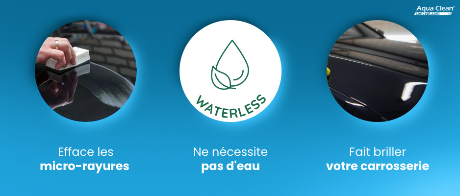 Le produit nettoyant pour carrosserie Bionetal rend votre carrosserie brillante et efface les micro-rayures!