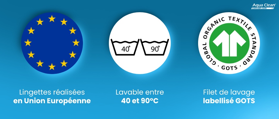 Découvrez les atouts des lingettes démaquillantes disponibles chez Aqua Clean Concept