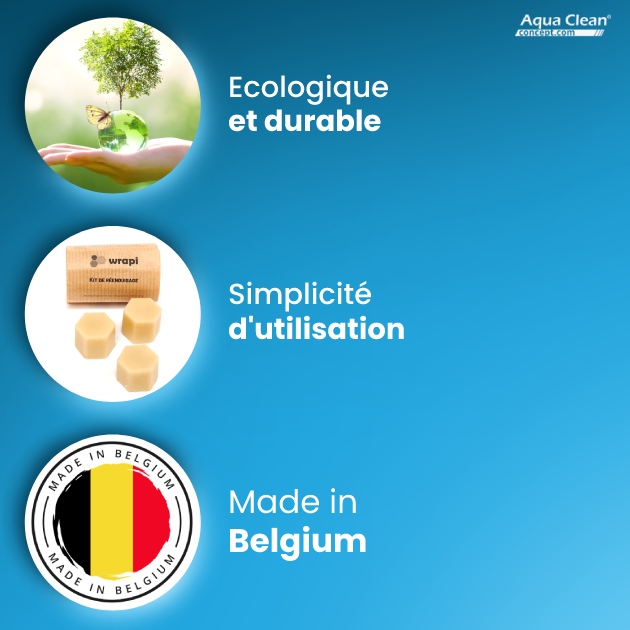 Découvrez les avantages du kit de réenduisage pour beewrap disponible chez Aqua Clean Concept