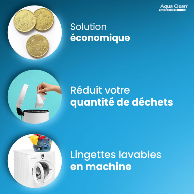 Avantages des lingettes démaquillantes lavables BamBaw