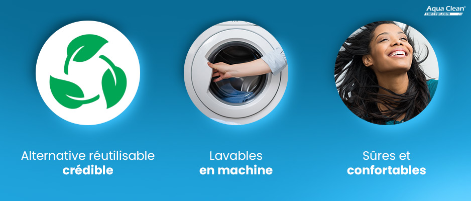 Avantages des serviettes réutilisables BamBaw