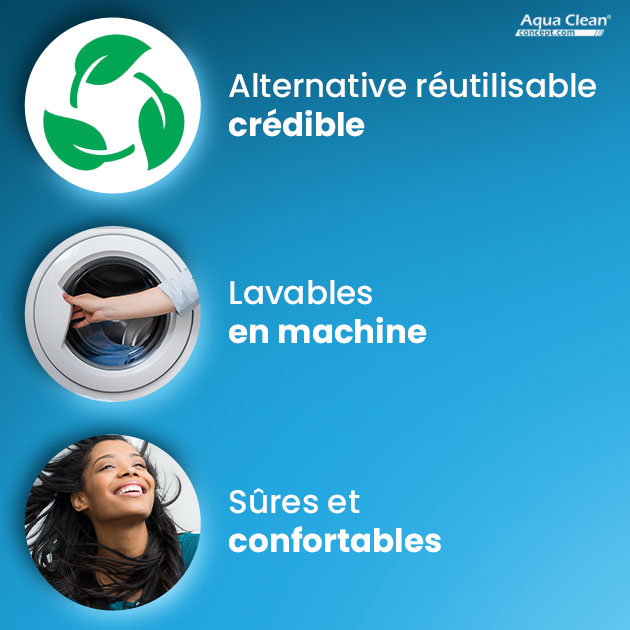 Avantages des serviettes réutilisables BamBaw