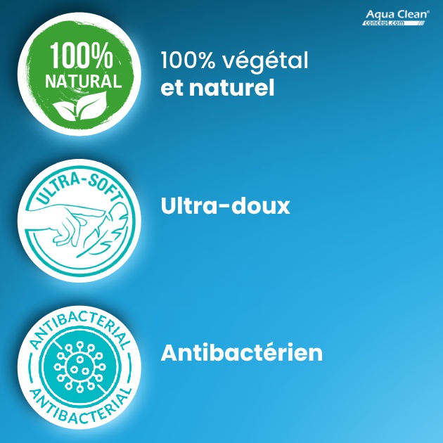 Découvrez l'éponge de konjac disponible chez AquaCleanConcept