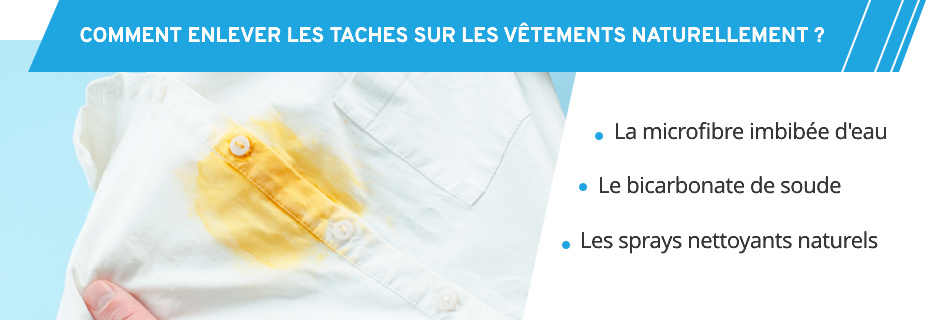 Aqua Clean Concept vous explique comment enlever les taches sur les textiles de façon naturelle