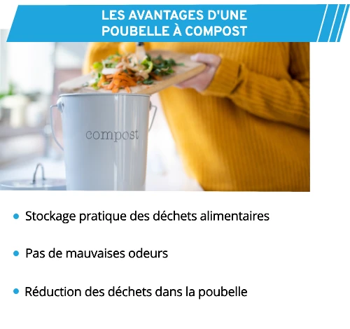 Les atouts d'un seau à compost pour sa cuisine