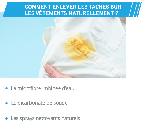 Aqua Clean Concept vous explique comment enlever les taches sur les textiles de façon naturelle