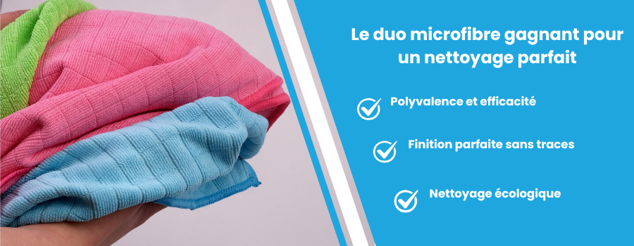 Découvrez les microfibres de finition et multi-usage