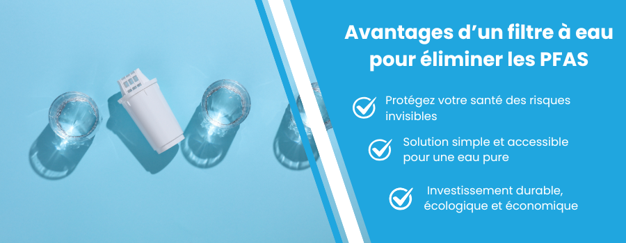 Filtration de l'eau pour éliminer les PFAS