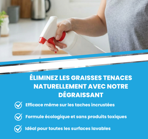 Femme qui utilise dégraissant