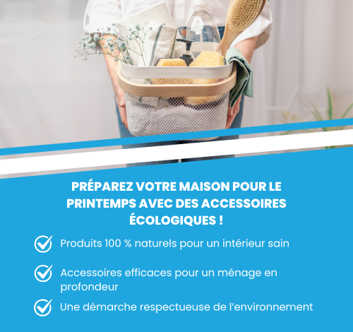 Produits naturels pour le ménage de printemps