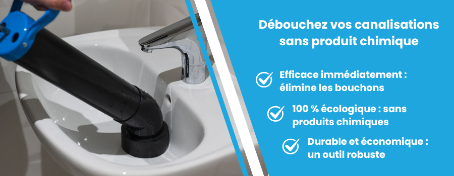 Déboucheur à pompe d'Aqua Clean Concept