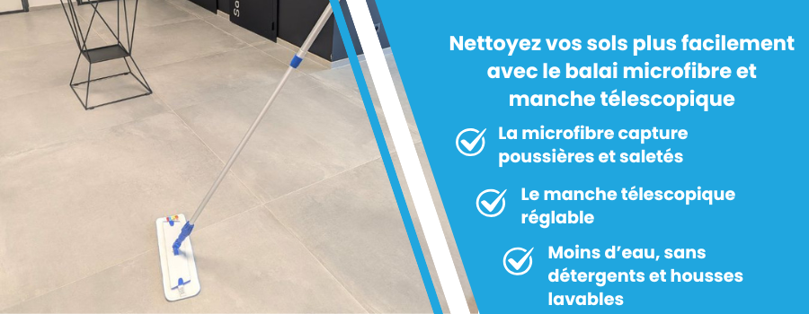 Manche télescopique d'Aqua Clean Concept