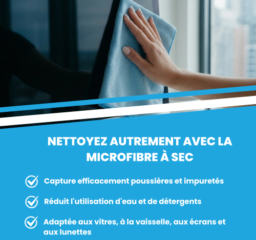 Optez pour une microfibre d'Aqua Clean Concept