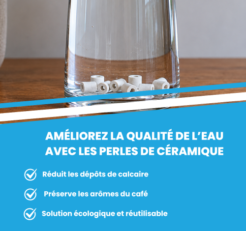 Perles de céramique d'Aqua Clean Concept