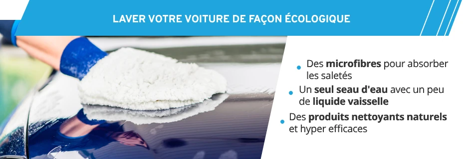 Comment laver votre voiture de façon écologique ?