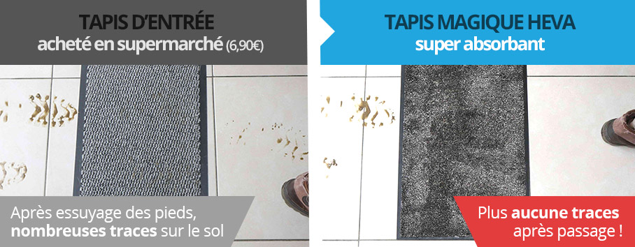 paillasson d'entrée efficace