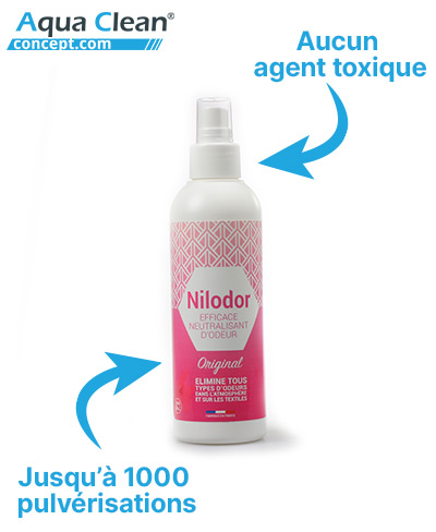 Destructeur d'odeur puissant Nilodor