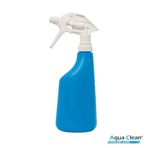 Vaporisateur tête en bas tête en haut couleurs Aqua Clean Concept