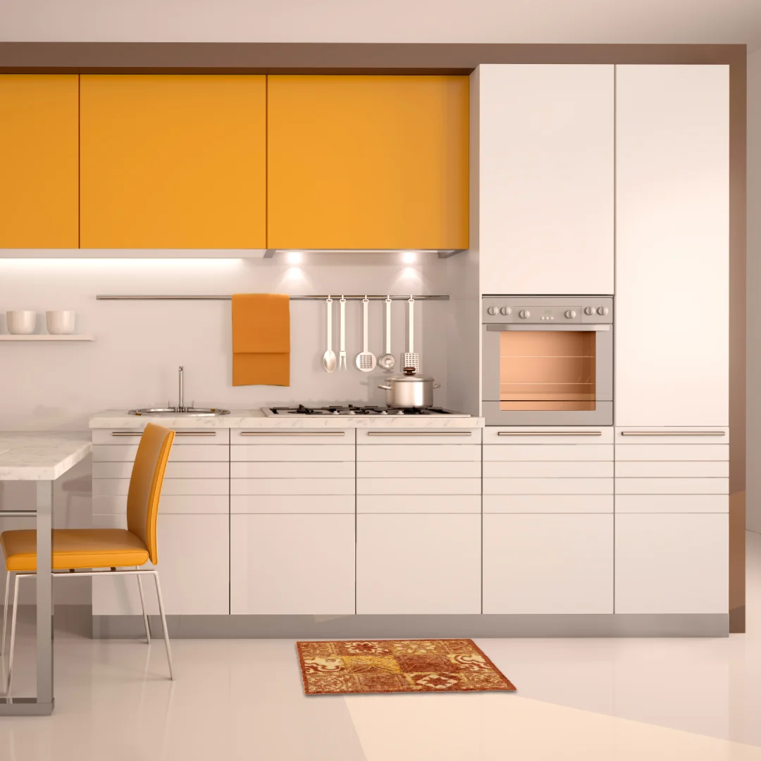 Tapis absorbant en microfibres de cuisine