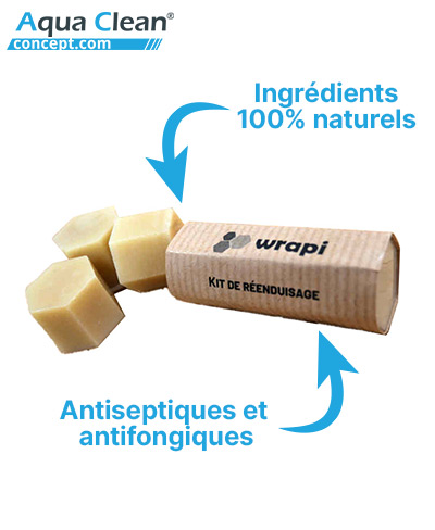 Kit de réenduisage pour bee wrap Wrapi
