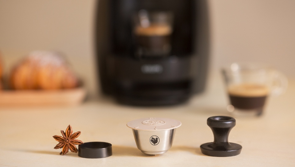 Zoom sur la capsule réutilisable disponible chez Aqua Clean Concept